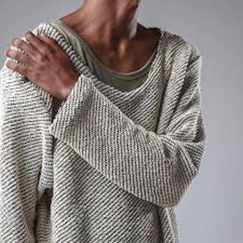 Skim Milk Clothing "The Comb" Sweatshirt cremeweiß Herren US Größe Medium brandneu - Bild 6 von 9