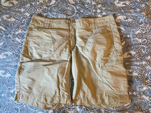 Marmot Damengröße 10 Nylonmischung Wandershorts elfenbeinfarben – gebraucht, in einwandfreiem Zustand - Bild 2 von 8