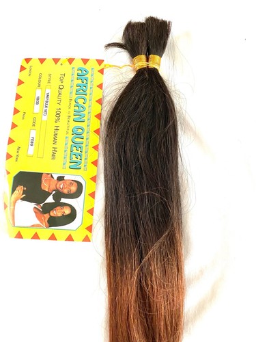 100% HUMAN HAIR- 16 and 18 inches STRAIGHT YAKI BULK - African Queen - Picture 18 of 22