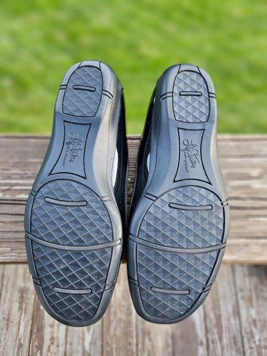 Life Stride Soft System Deliberate Patent Leather Black Flats Shoes Size 7 Med - Picture 4 of 8