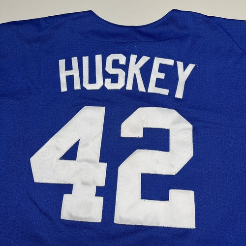 majestic made usa new york mets huskey 42 jersey vintage mens large - Picture 3 of 11