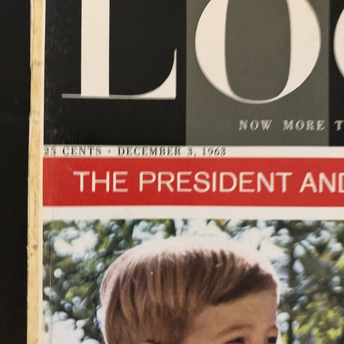Look Magazine The President and His Son John F Kennedy December 3 1963 - Picture 4 of 6