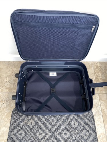 American Tourister Luggage Carry-On Suitcase - Navy Blue 20” - Picture 10 of 15