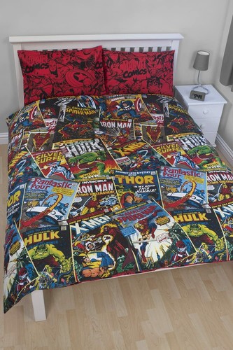 Kids Character Disney Marvel Single Double Duvet Covers Children Bedding Set - Picture 32 of 94