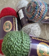 Lion Brand Homespun Yarn Bulky 5 Discontinued Colors, 6 oz rolls, 185 yds Chunky