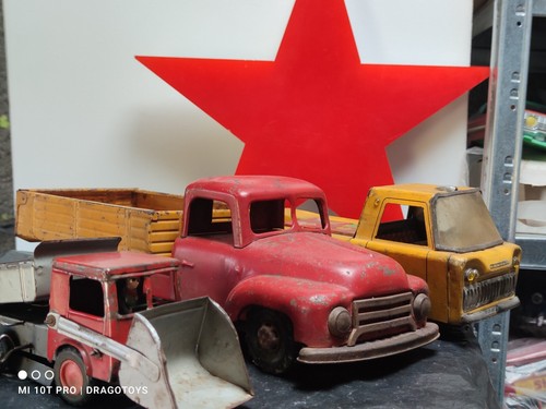 VINTAGE TATRA DUMP TRUCK T 138 FRICTION TOY ITES KDN CZECHOSLOVAKIA ORIGINAL BOX - Picture 21 of 24