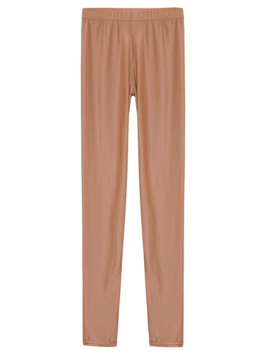 Women Metallic Pants Yoga Stretchy Shiny High Waist Trouser Party Club Sweatpant - Picture 29 of 106