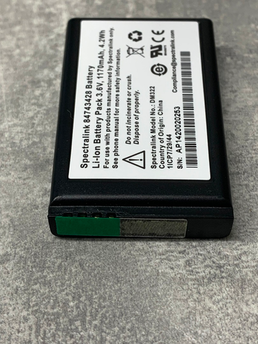 Spectralink Genuine 84743428 Battery Replacement 950mAh **Inc VAT** - Picture 3 of 4