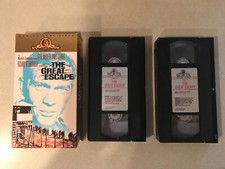 The Great Escape (VHS, 1988) Steve McQueen, James Garner, Richard Attenborough