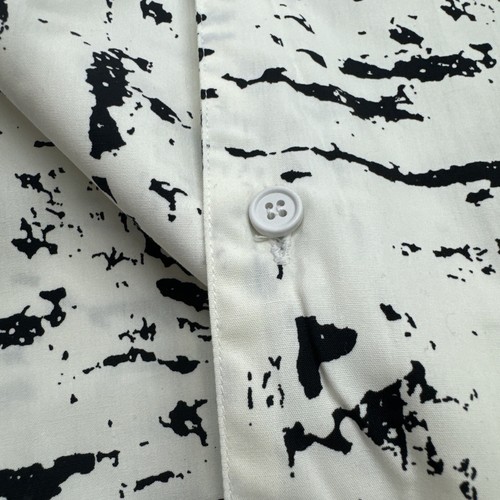 RARE BOTTEGA VENETA PRE SPRING 2020 Mens Button Up VISCOSE Printed Shirt Sz 48 - Picture 15 of 20