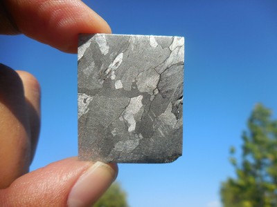 19.5 gram NANTAN IRON METEORITE - etched specimen - From ...