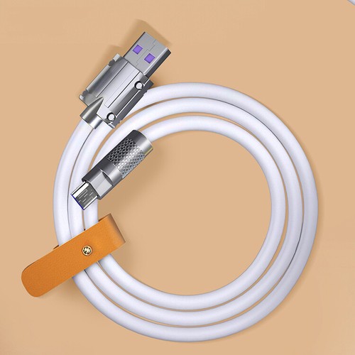For IOS Android Phone Type-c 120W USB Fast Charging Cable Charge Cable Cord Wire - Picture 30 of 65