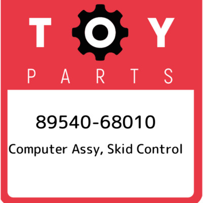 89540-68010 Toyota Computer assy, skid control 8954068010, New Genuine OEM Part