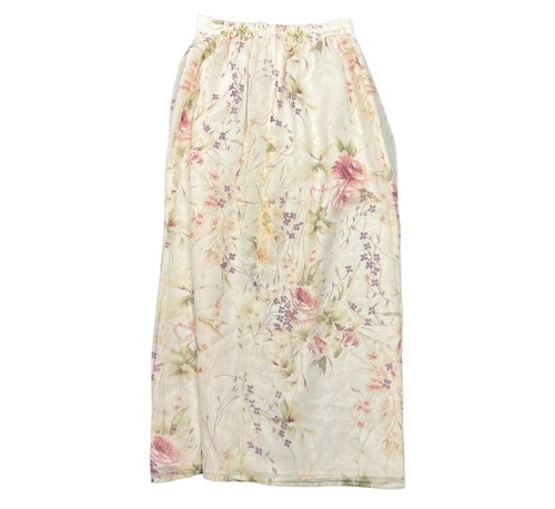 Jessica Howard Pastel Floral Print Skirt Size 6 - Picture 3 of 7