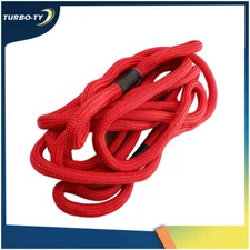 Red Kinetic Recovery Rope 7/8“x30' Towing Rope Nylon Snatch Rope 30000 LBS