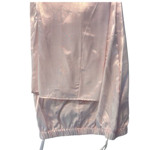 NEW Vintage INTIMATE MOODS 2 Pc Pajamas Pink Sleep Set Lace Satin Women’s M - Picture 4 of 10