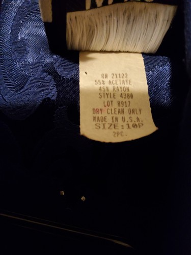 Suzannah James blau ärmellos 1/2 Reißverschluss Midikleid mit Kurzarm Jacke Größe 10P - Bild 2 von 8