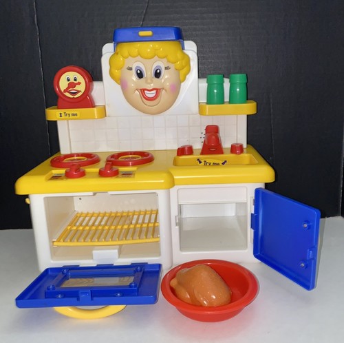 Moose Mountain LTD Toys Cooking Pretend Play "Talk a Lots" Talking Kitchen 2002 - Picture 2 of 8