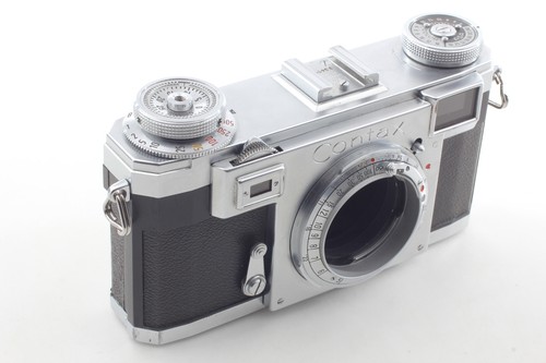 Zeiss Contax IIa 35mm Film Camera Sonnar 50mm f/1.5 Lens - Near MINT from Japan - Picture 4 of 13