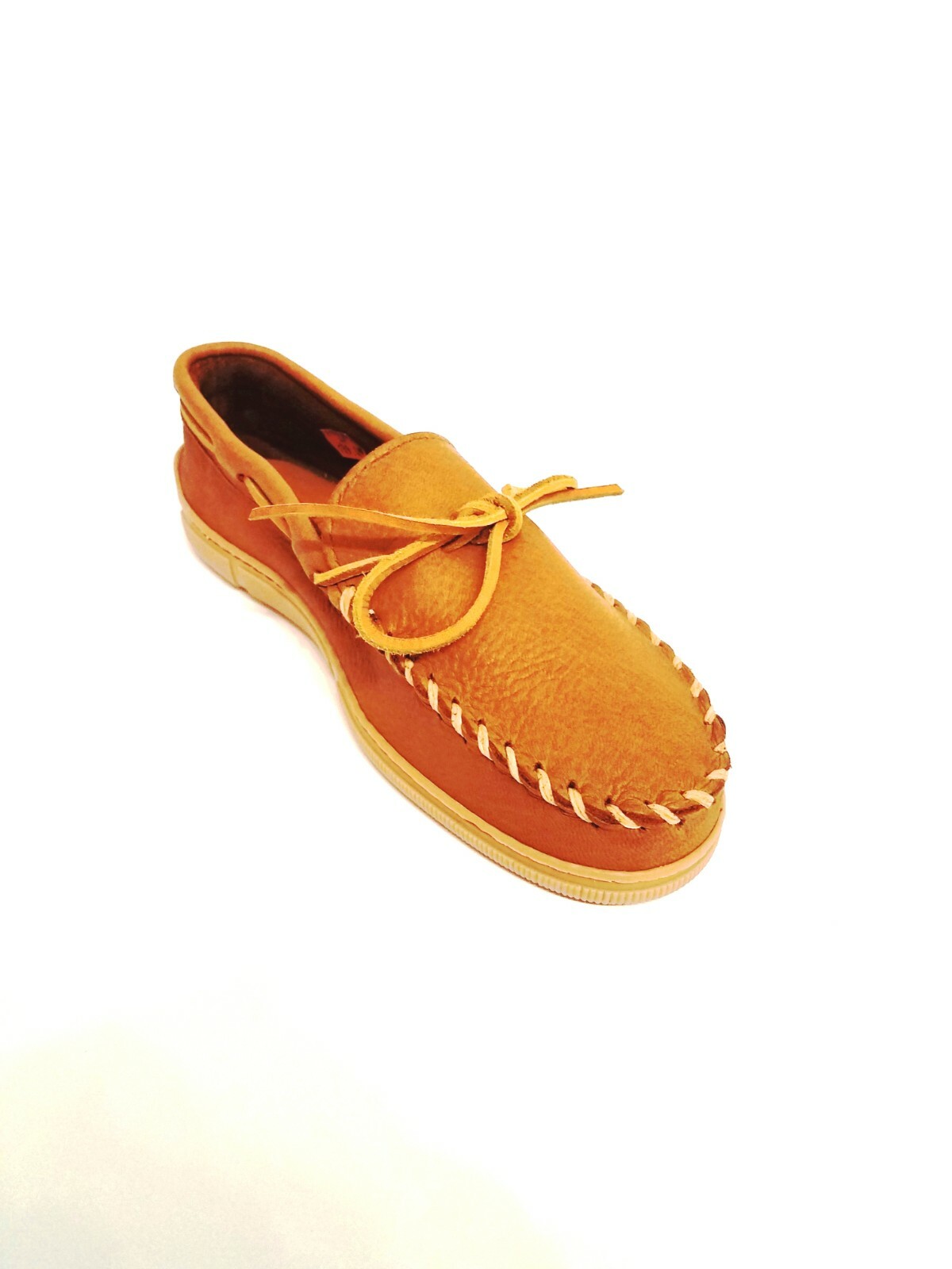 Minnetonka men (41) Gr.8 890W Moosehide Elchleder Minnetonka Driving Moc, Herren Mokassins, Braun (Brown), 41