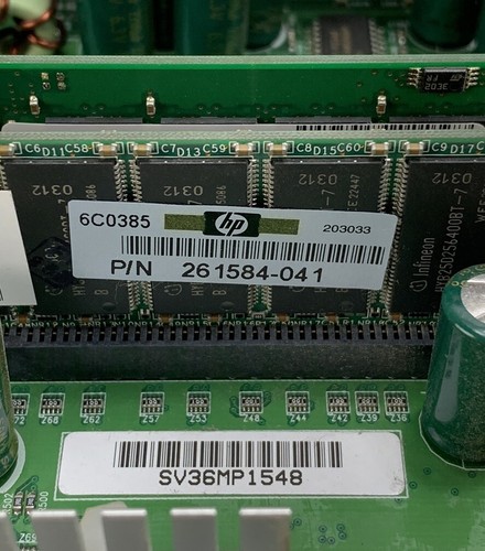 Compaq ProLiant ML350 G3 Motherboard Intel Xeon 2.8GHz 1.5GB RAM - Picture 7 of 9