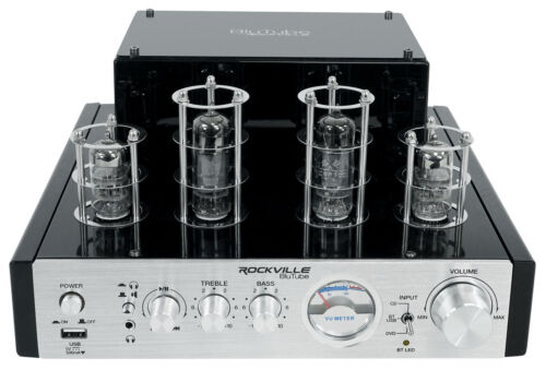 BluTube Tube Amplifier/Home Theater Receiver+(2) 8" Black Ceiling Speakers - Picture 3 of 12
