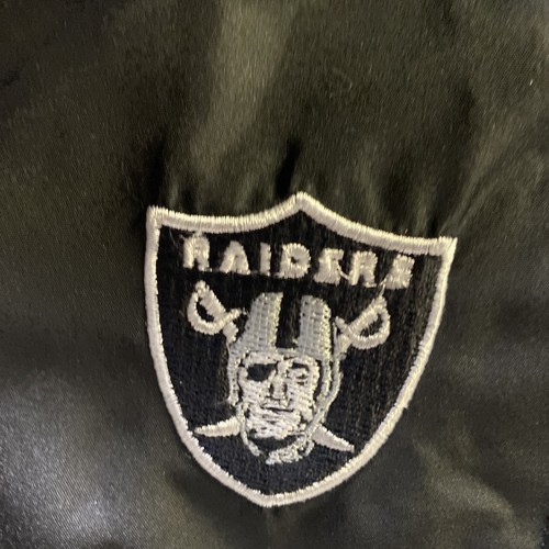 NFL Raiders Full Zip Lightweight Jacket Women's Size M Liner Sleeves Removable - Picture 2 of 9
