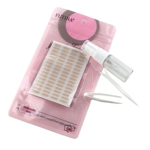 !Futina Lace Invisible Double Fold Eyelid Makeup Color Waterproof Tape Sticker - Imagen 12 de 12