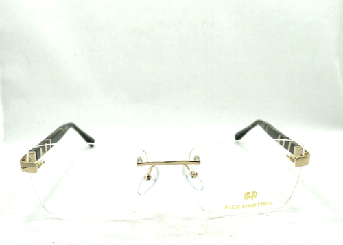 NEW AUTHENTIC PIER MARTINO XX111 COLD EYEGLASSES - Picture 2 of 6