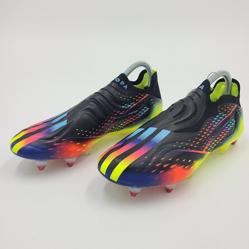 Crampons de football Adidas Copa Sense+ SG noir multicolore GZ1359 homme taille 7,5 neufs avec étiquettes - Photo 4/12