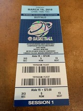 2010 NCAA Tournament West Regionals Full Basketball Ticket Syracuse v Vermont 