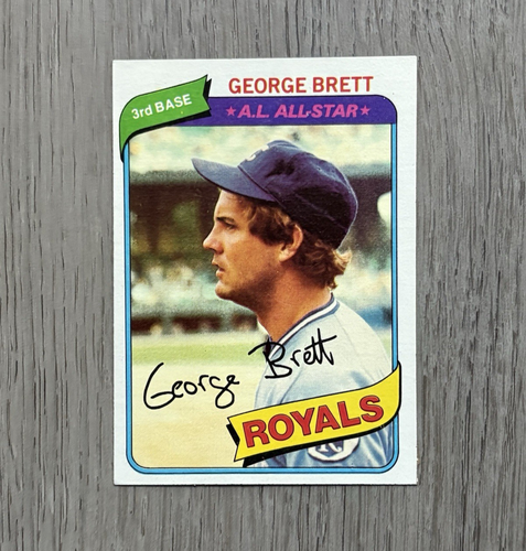 1980 MLB Topps Baseball | George Brett | #450 | Kansas City Royals