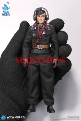 DID XD80027 1/12 WWII German Panzer Commander Otto Carius Action