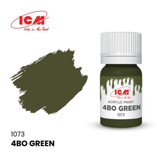 Acrylic paint set for military equipment Armed Forces of Ukraine ICM 3039 - Picture 6 of 6