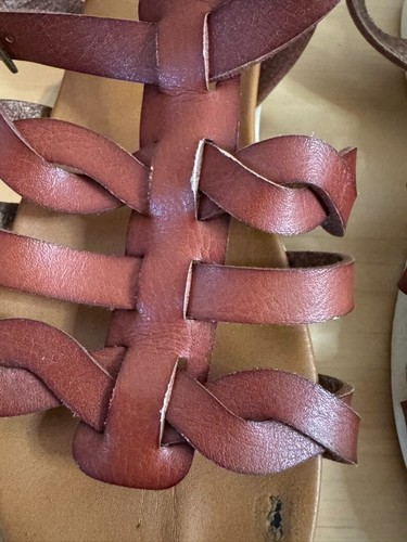 Wonder Nation Mädchen Gladiator Sandalen Braun Größe 1 - Bild 6 von 16