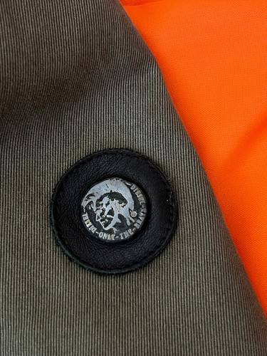 Diesel cotton olive military style - motorcycle jacket size M - Picture 15 of 15