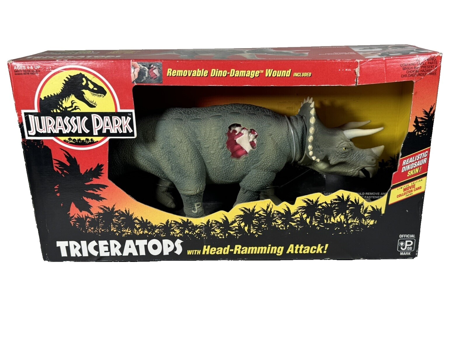 Jurassic Park 1993 Triceratops | eBay