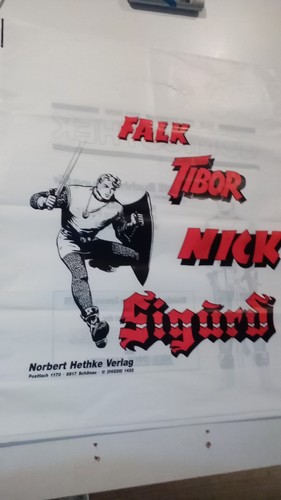 Lehning, Tibor, Nick, Sigurd, Plastic-Tüte von Hehtke 1999, Zubehör zur Serie