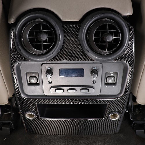 Carbon Fiber Car Rear Air Vent Outlet Panel Trim Sticker For Hummer H2 2003-2007 - Picture 4 of 14