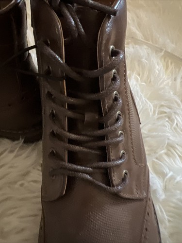 steve madden mens dress boots P-lewin Sz 9 Side Zipper - Picture 8 of 11