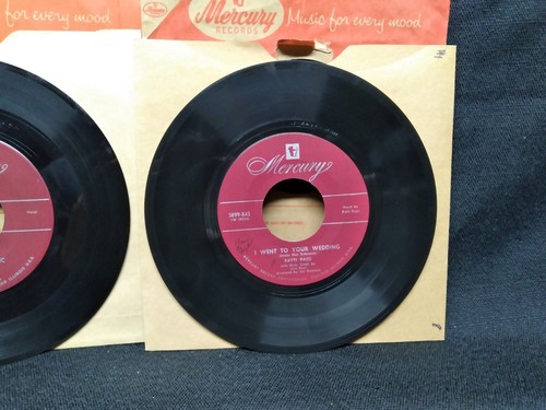 Patti Page Sentimental Music/I Went To Your Wedding 45 RPM Records Lot-2 1951-52 - Picture 3 of 7