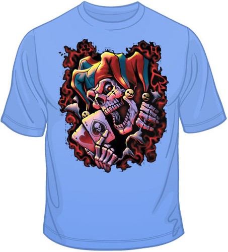 Wicked Jester (oversized) T Shirt Choose Style & Size Up to 4XL 10490 - Picture 8 of 11