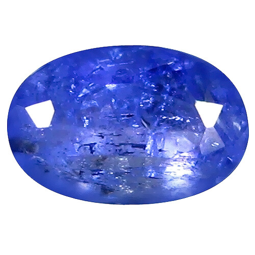 Tanzanite naturale blu viola AAA 0,43 CT DALLA TANZANIA