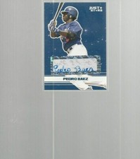 2008 JUST STARS  AUTO PEDRO BAEZ#77 #64/100 ( NR. MINT/+)