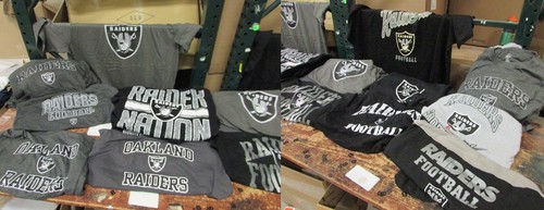 Oakland Raiders NFL Men's *2 MYSTERY SHIRTS* - Multiple Sizes Available! - Picture 5 of 6