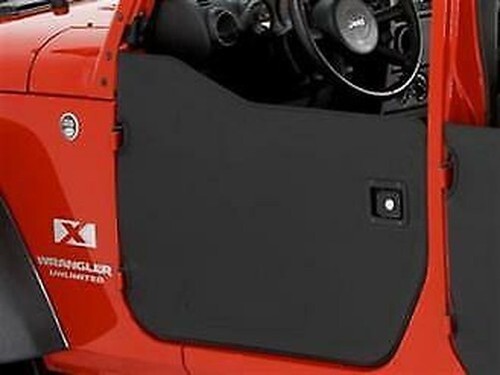 Bestop Avant Souple Demi Portes Blk Diamant Pour 07-18 Jeep Wrangler JK & - Photo 4 sur 4