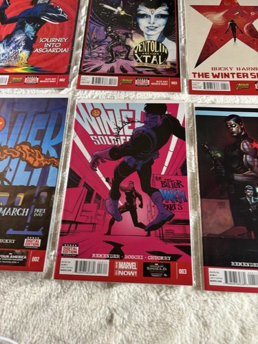 Bucky Barnes Winter Soldier #1-5 & Bitter March #1-5 | Marvel Comics 2014 - Picture 9 of 11