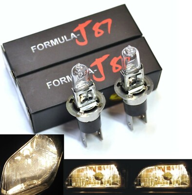 Halogen H3C 64146BC 55W 3800K Stock Two Bulbs Fog Light Replacement OE Lamp JDM