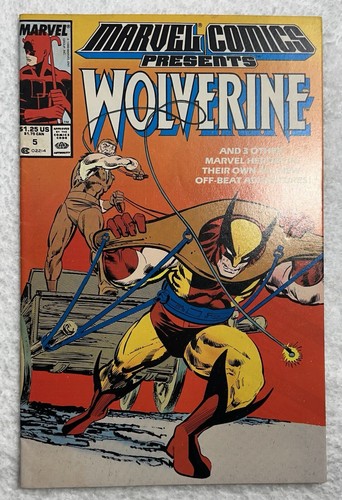 MARVEL COMICS PRESENTS: WOLVERINE #5 1988 - Picture 20 of 22