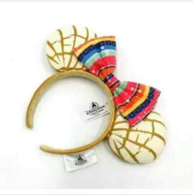 Sweet Bread Pan Dulce Concha 2024 Minnie Ears Disney Parks Mexican Headband
